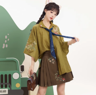 新款马面裙日常新中式夏季套装