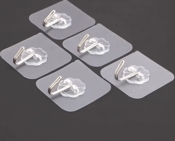 15个挂钩强力承重粘胶贴挂钩免